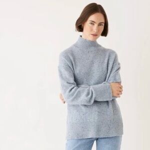 Frand and Oak Donegal Wool Blend Sweater M